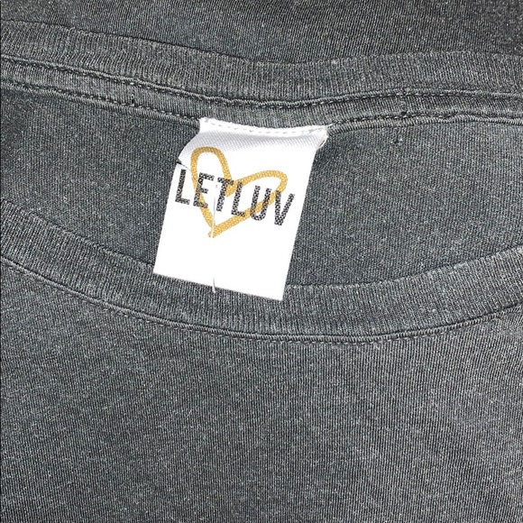 Anthropologie // Letluv Amore Shimmer Tee NWOT🌛 - Picture 6 of 11